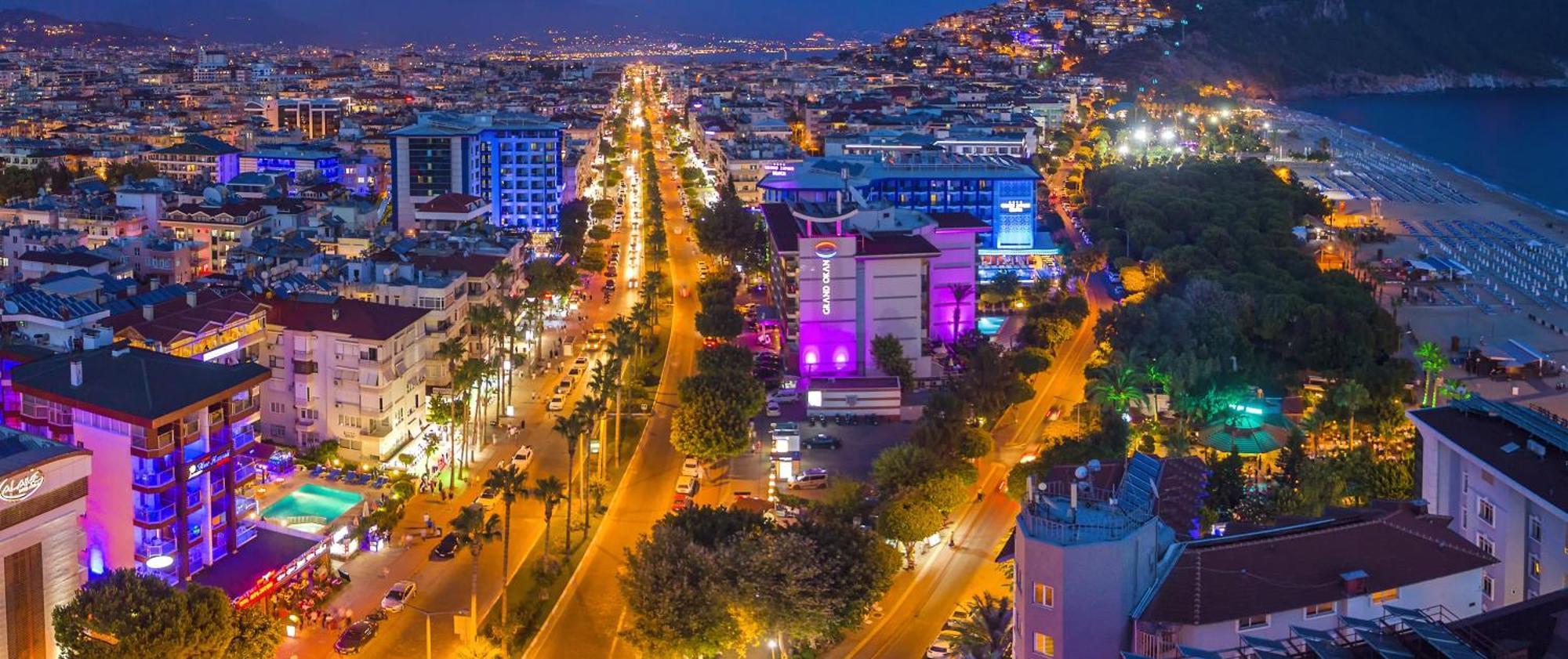 Kleopatra Blue Hawai Hotel Alanya Exterior photo