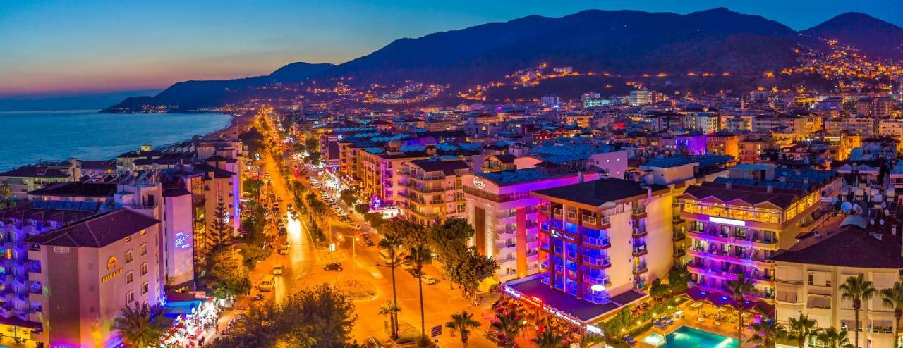 Kleopatra Blue Hawai Hotel Alanya Exterior photo