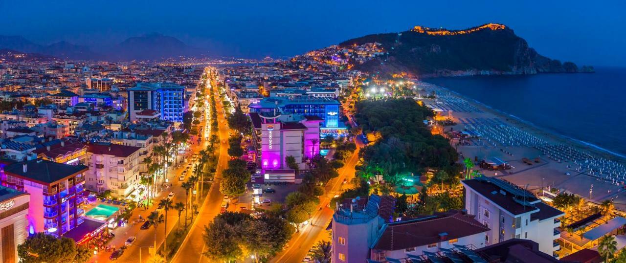 Kleopatra Blue Hawai Hotel Alanya Exterior photo